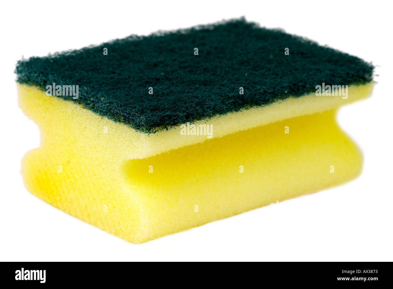 Washing up sponge scouring pad Stock Photo Alamy