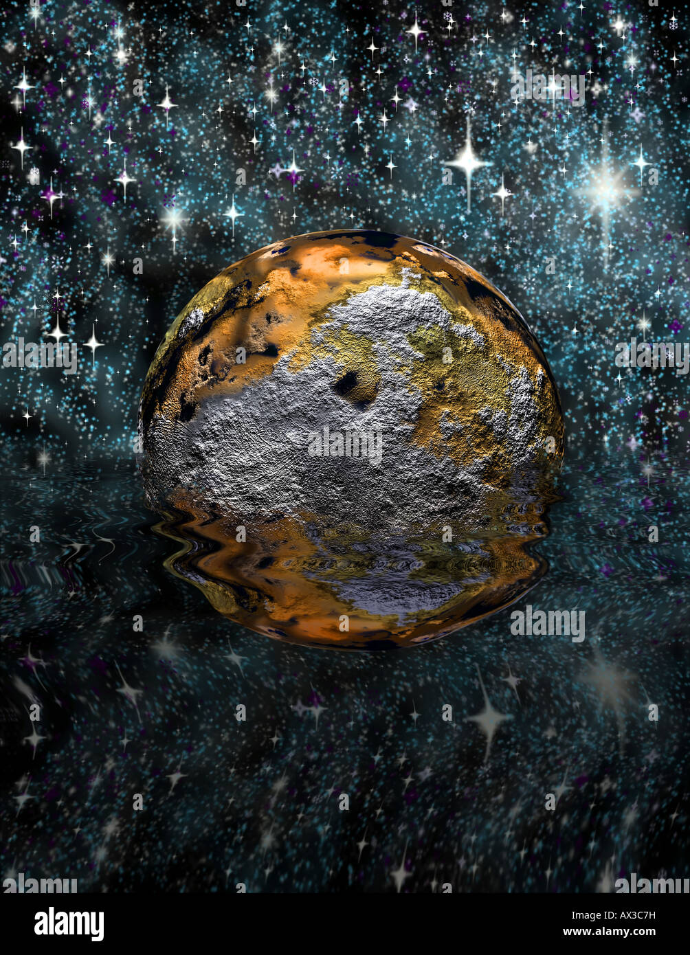 Moon planets stars hi-res stock photography and images - Alamy