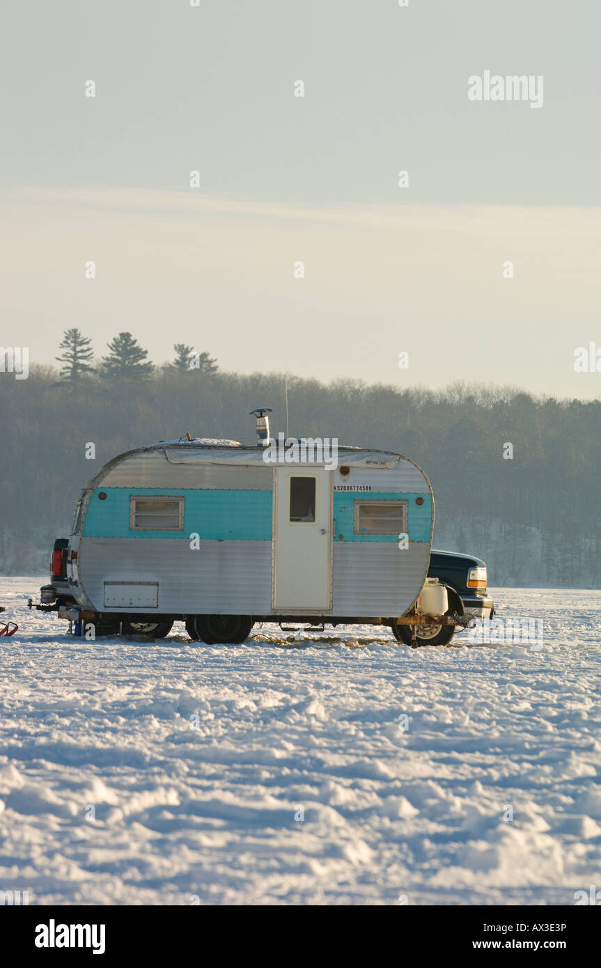 Ice fishing house hires stock photography and images Alamy