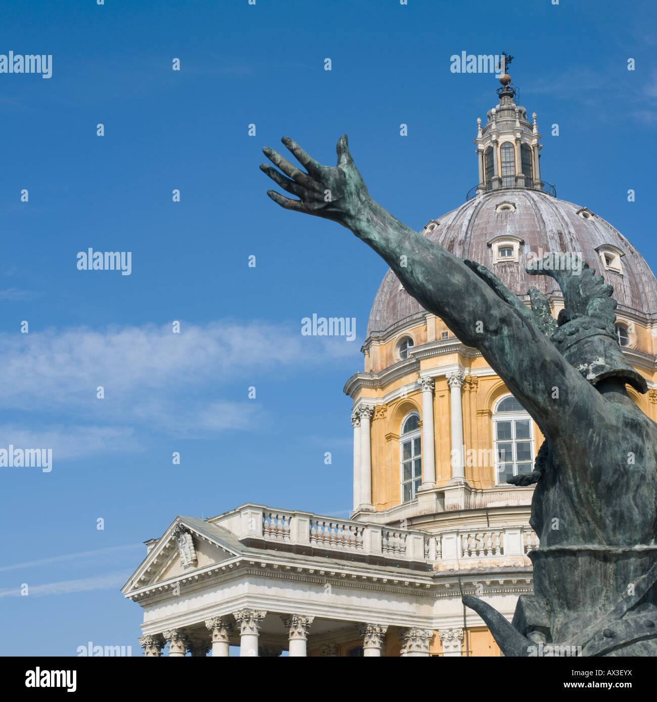 Basilica of Superga, Turin, Italy Stock Photo
