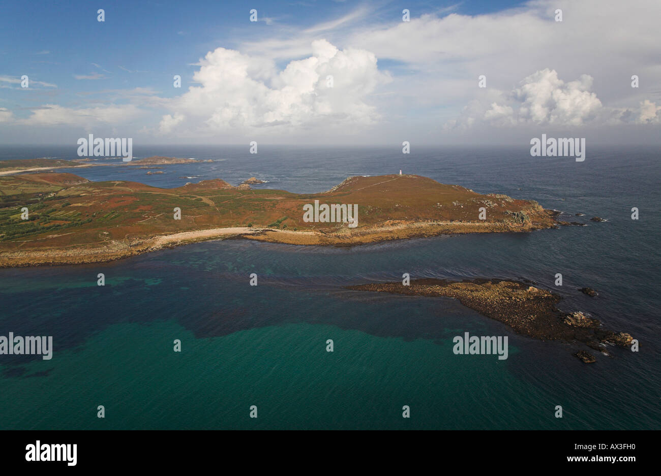 Aerial photograph of cornish coast hi-res stock photography and images ...