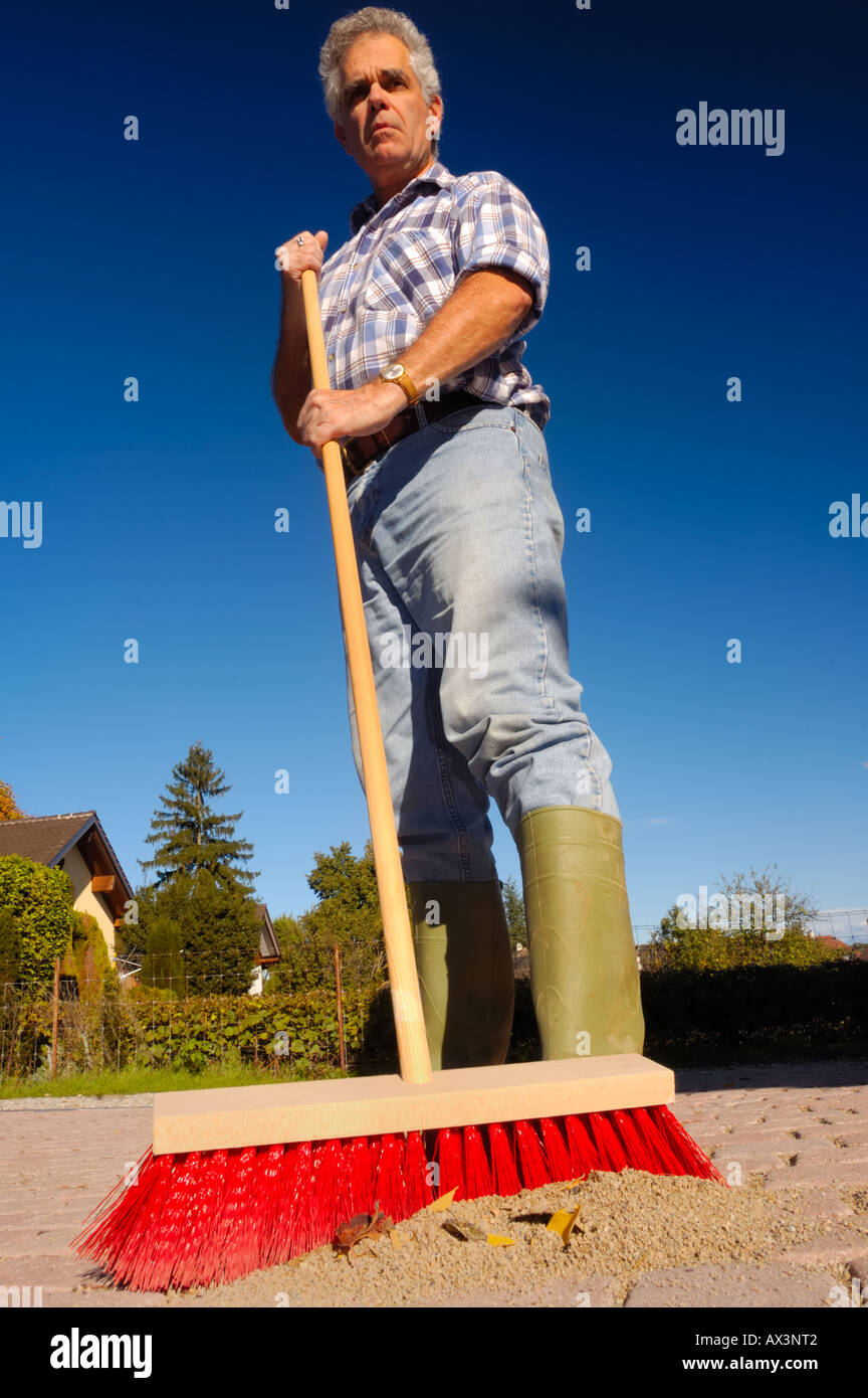 A new broom sweeps clean hires stock photography and images Alamy