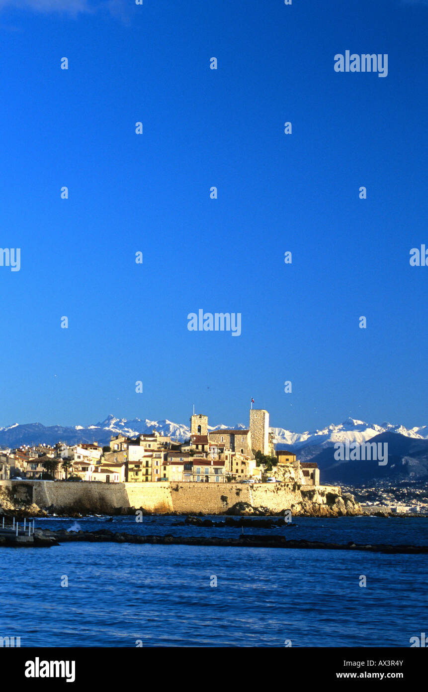 Antibes city Alpes-MAritimes 06 cote d'azur French Riviera Paca France Europe Stock Photo