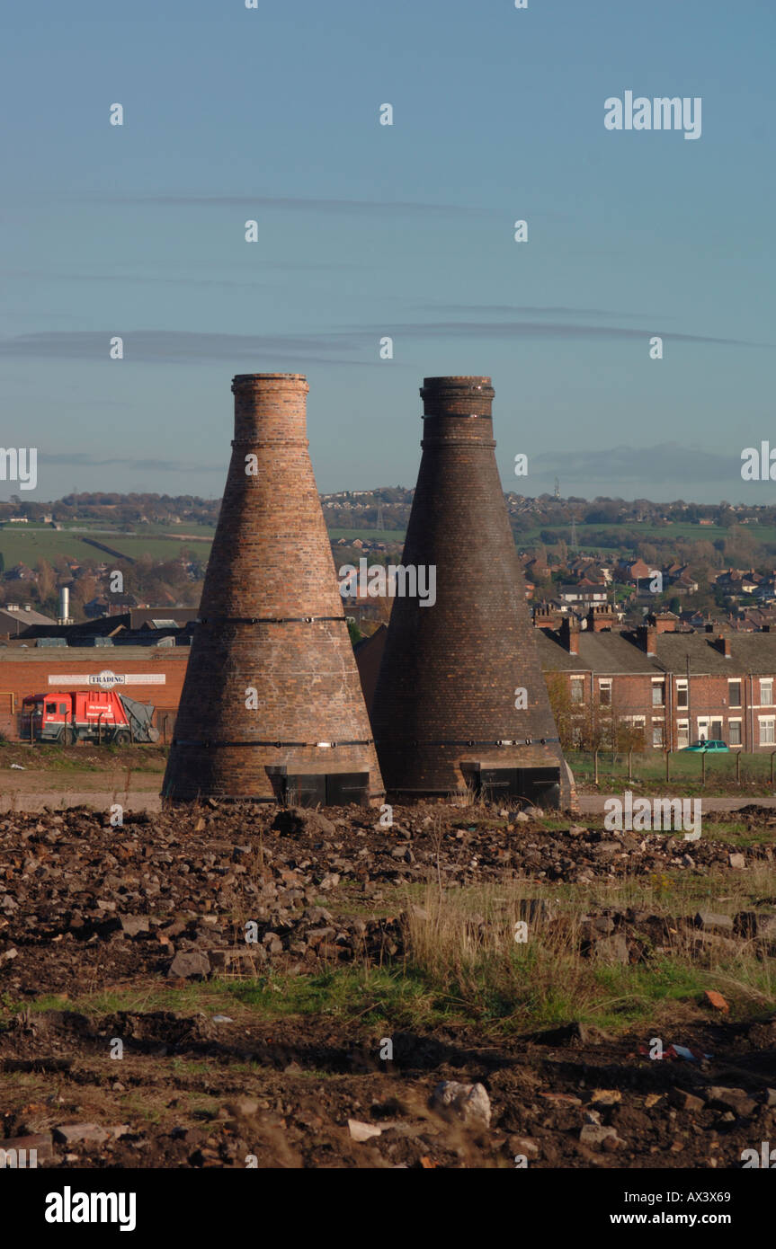 Bottle Kiln Ovens Stock Photo Alamy
