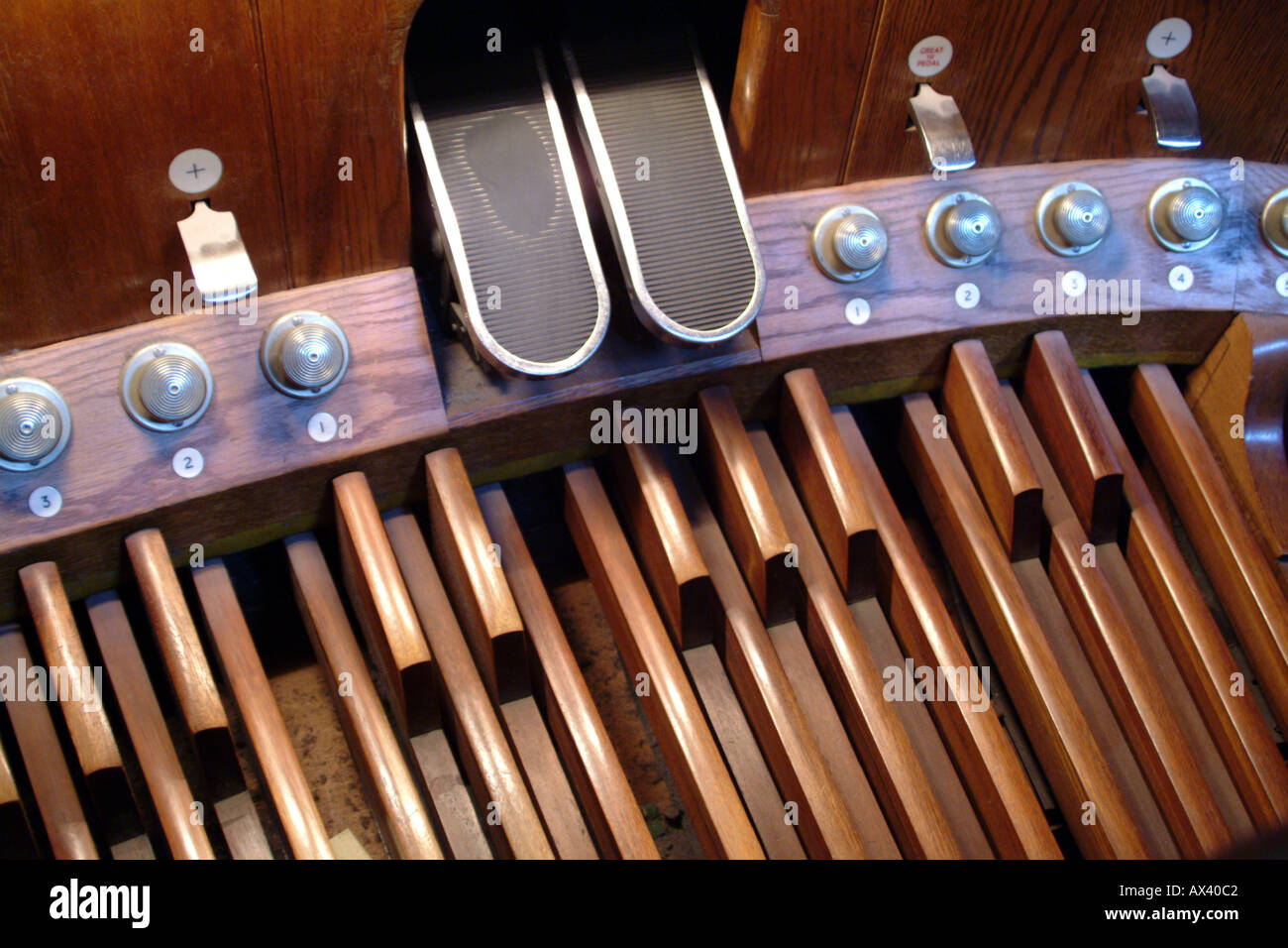 Pedal organ hires stock photography and images Alamy