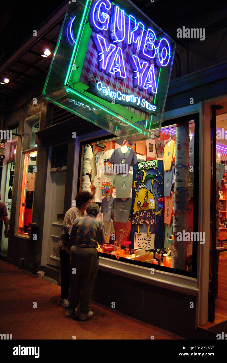 New Orleans Louisiana USA United States Gumbo Store Stock Photo Alamy