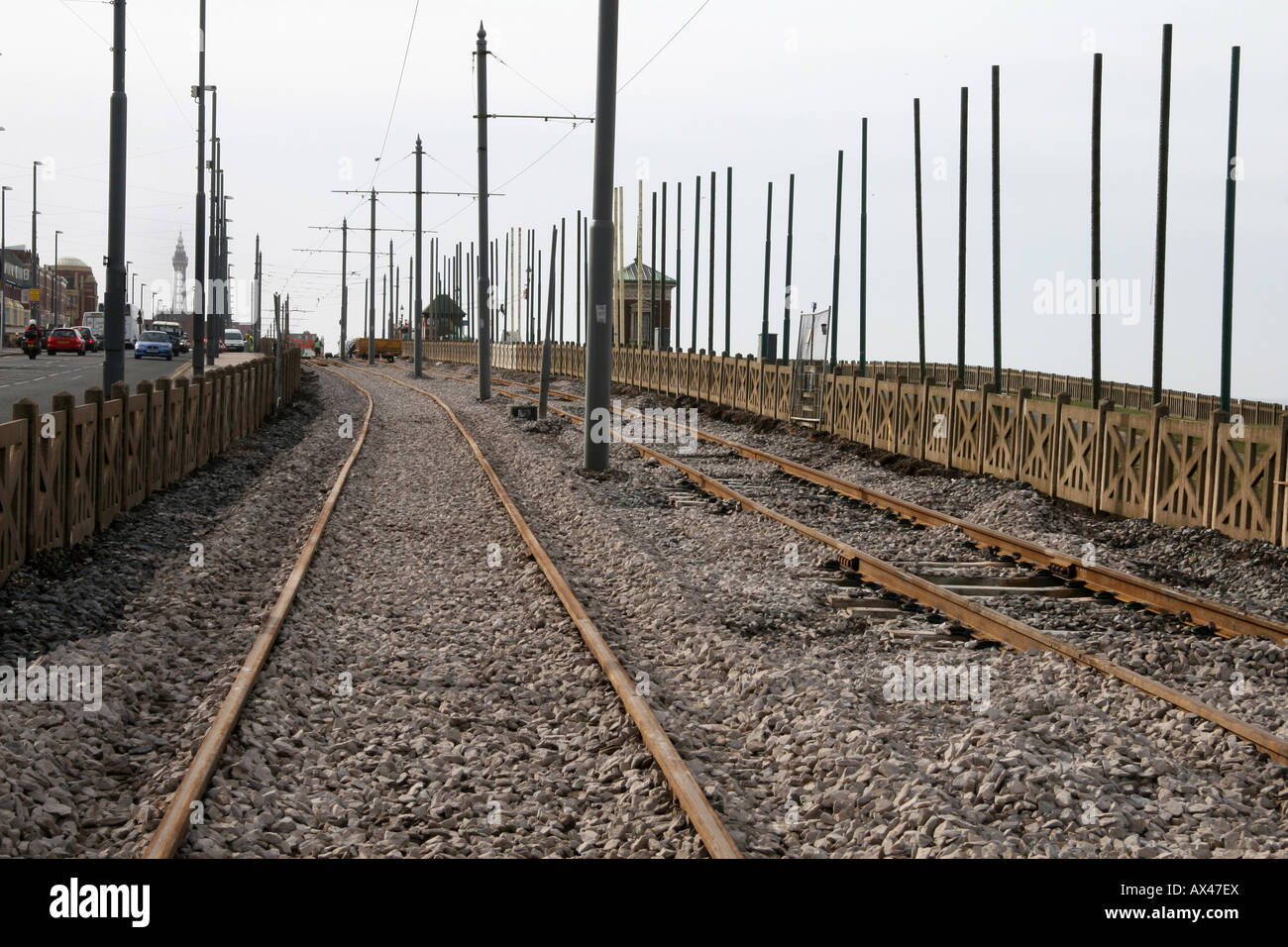 Tram track hires stock photography and images Alamy