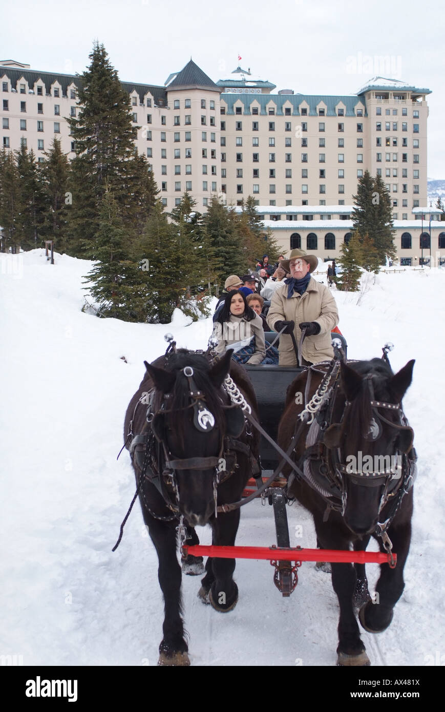 CANADA Alberta Banff Banff National Park Lake Louise Chateau Lake