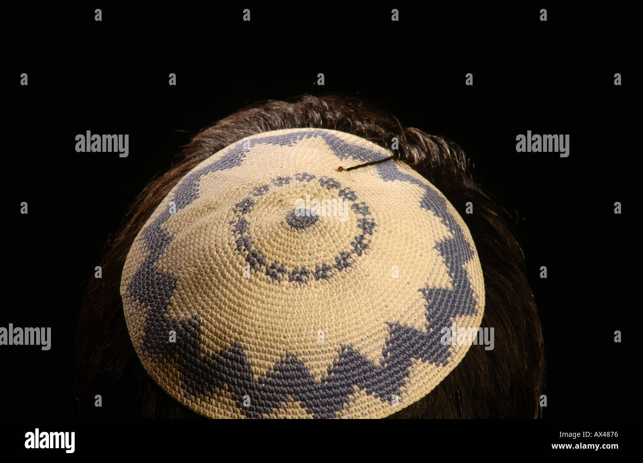 Judaica Symbols Kippah Stock Photo Alamy