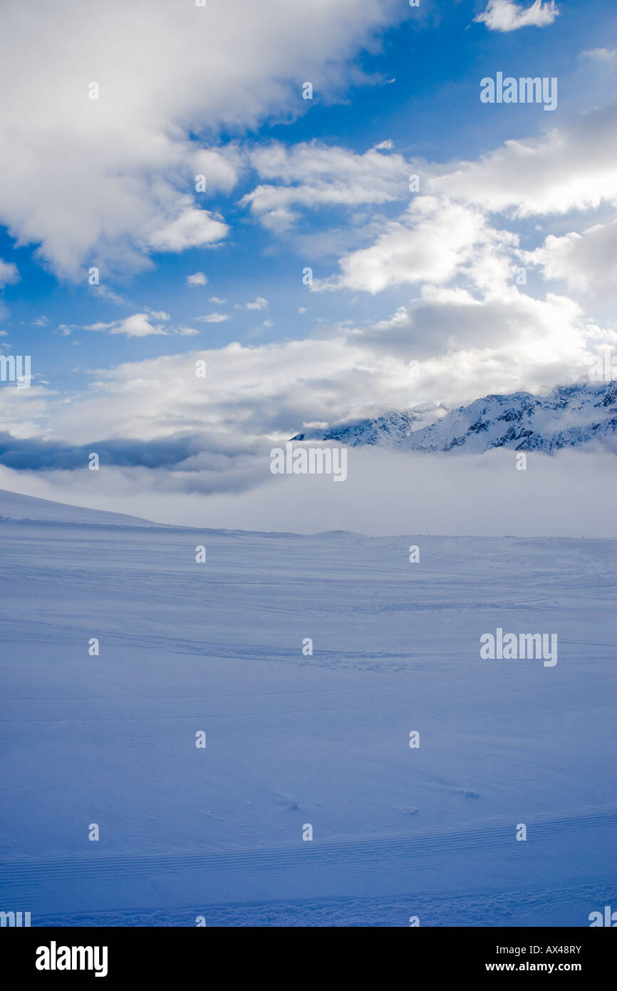 Passo del Tonale Stock Photo