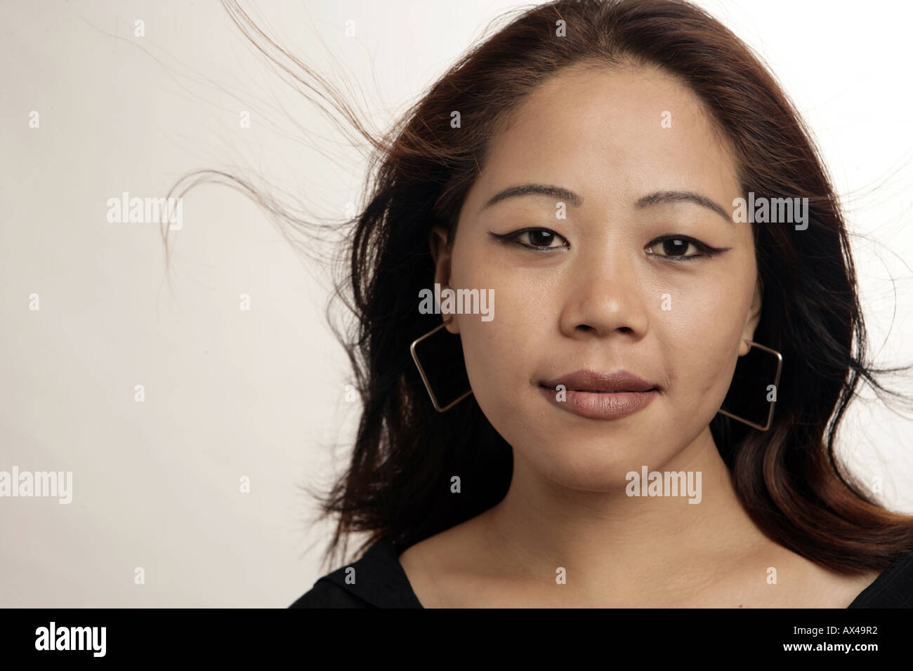 Portrait of an adult woman Stock Photo