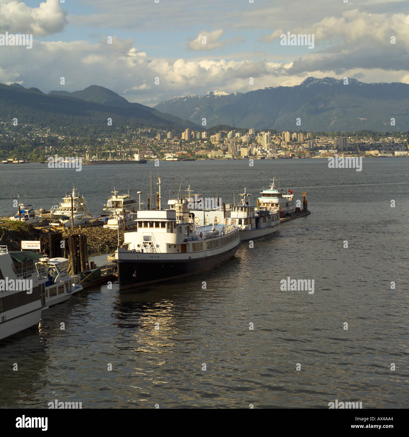 Waterfront Vancouver Canada Stock Photo - Alamy