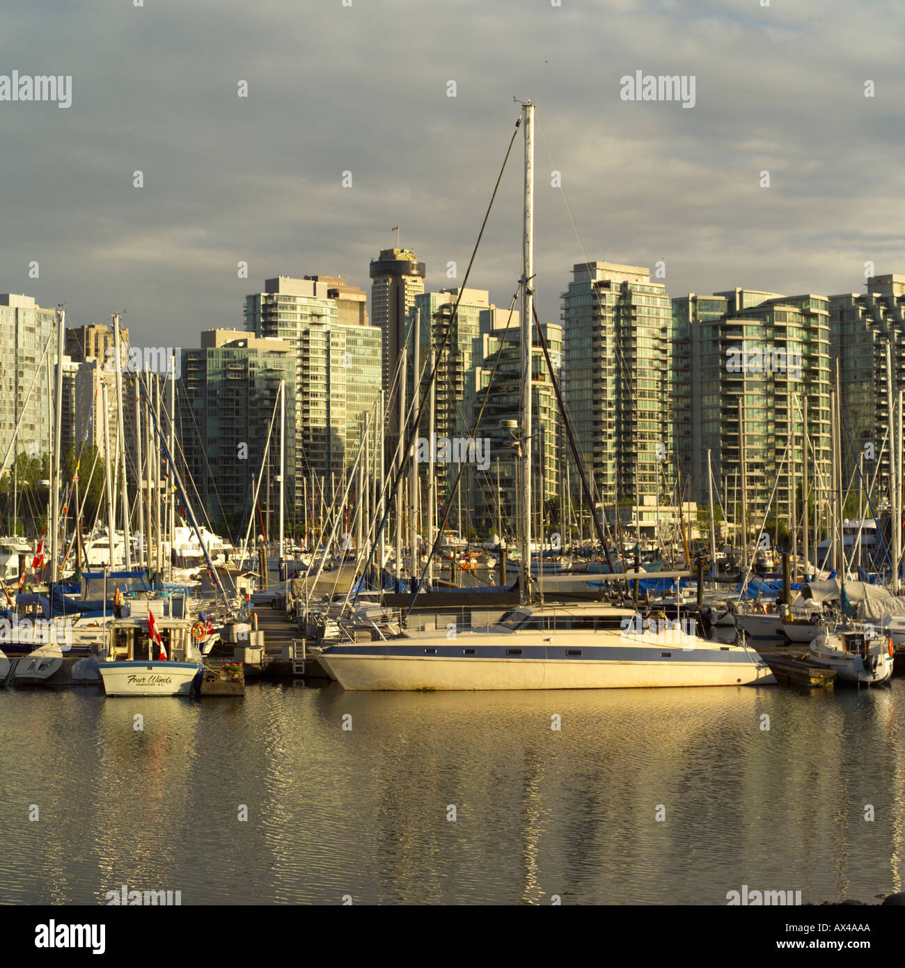 Waterfront Vancouver Canada Stock Photo - Alamy