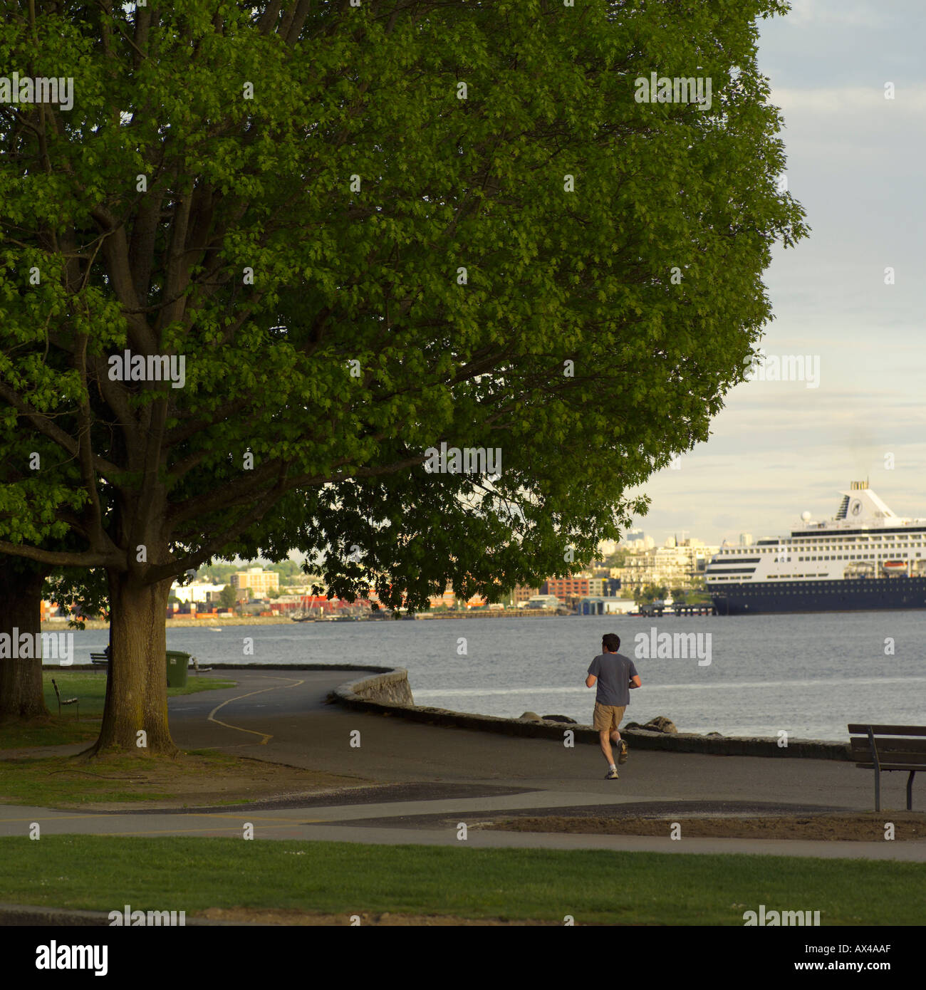 Waterfront Vancouver Canada Stock Photo - Alamy