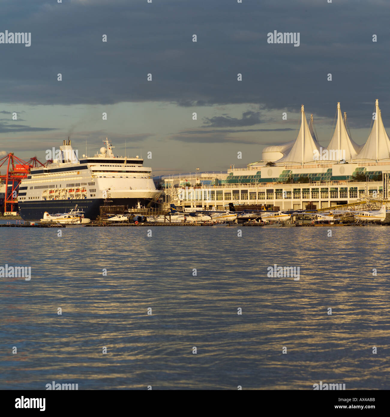 Waterfront Vancouver Canada Stock Photo - Alamy