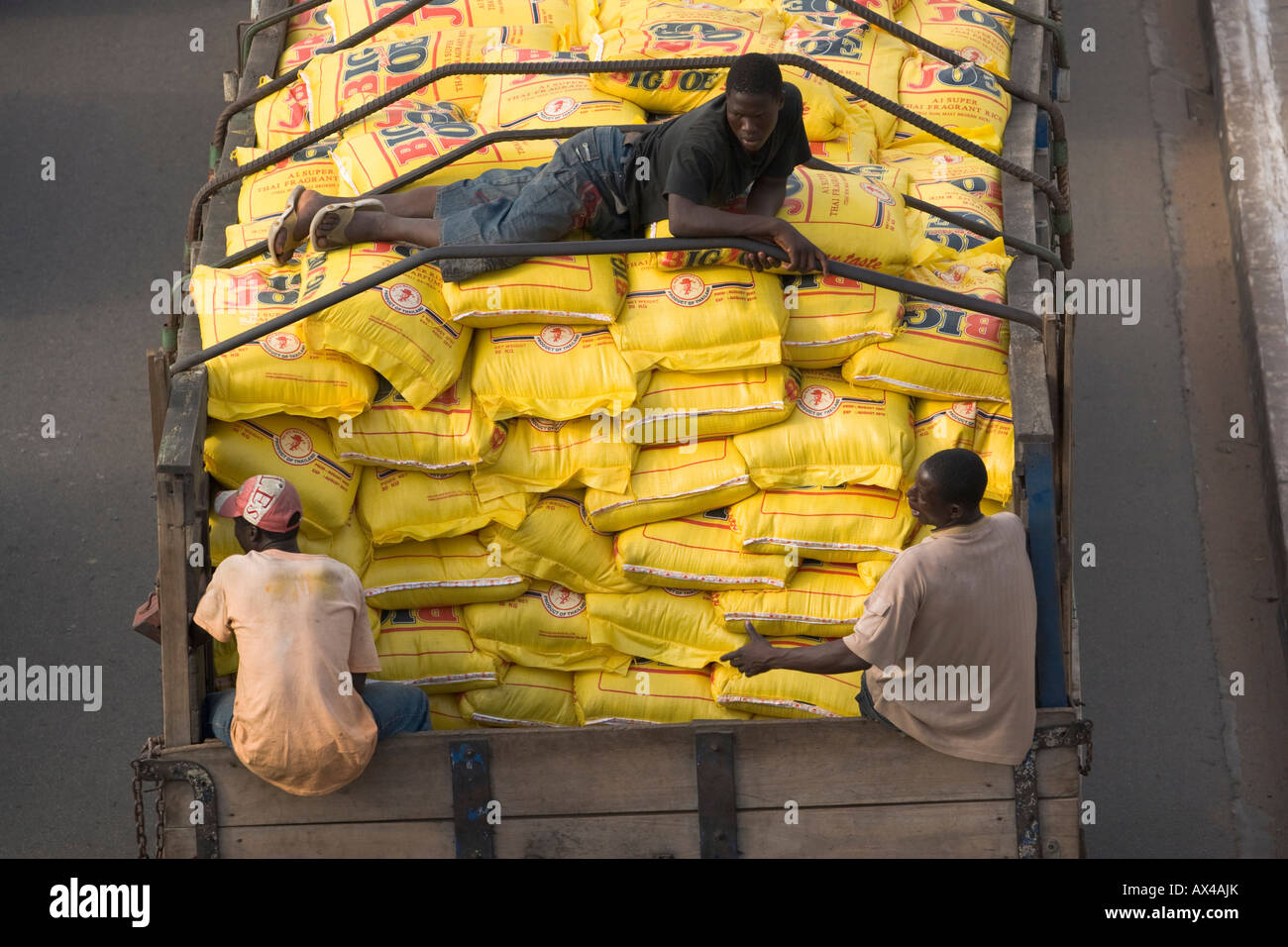 Rice bags hires stock photography and images Alamy