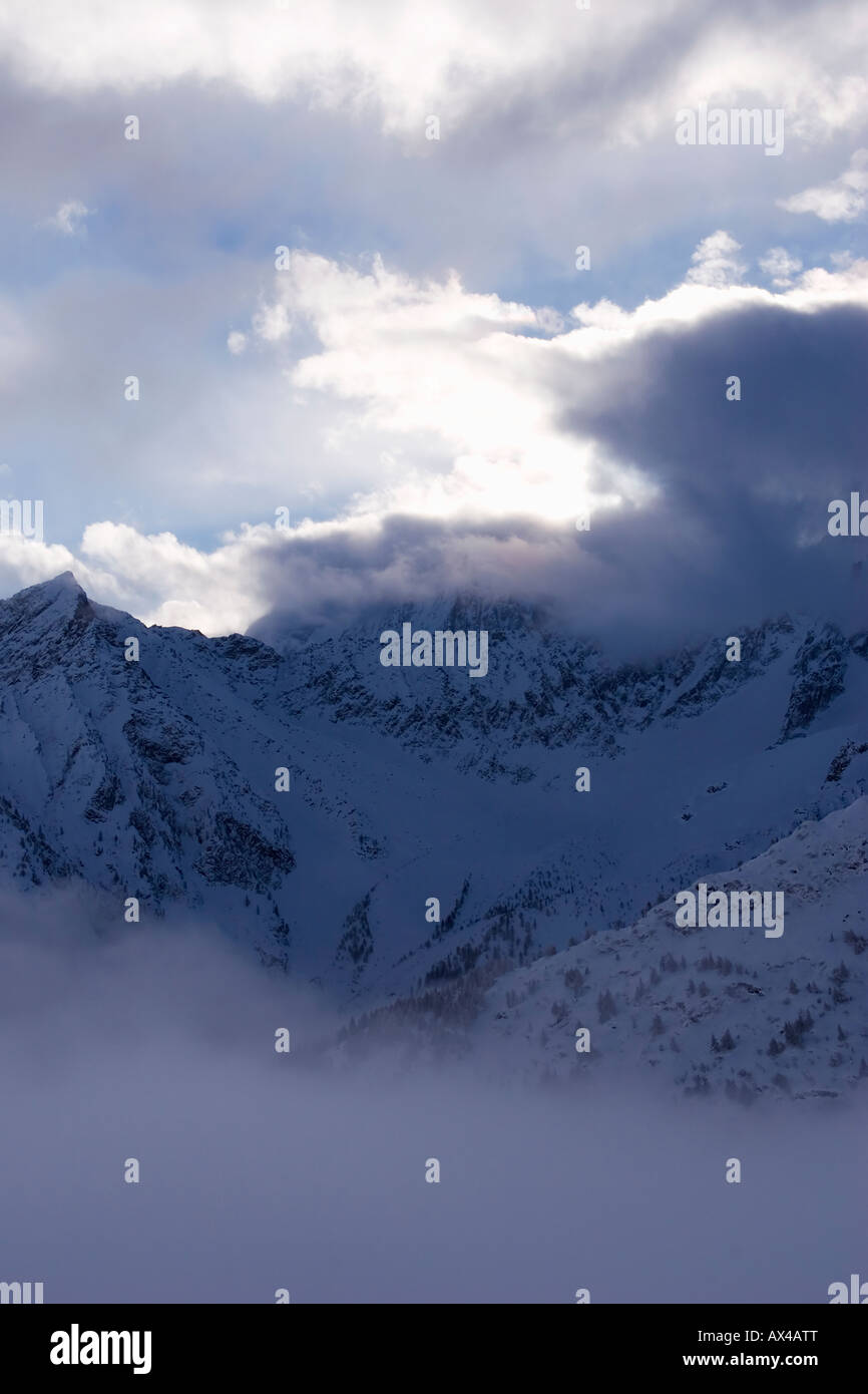 Passo del Tonale Stock Photo