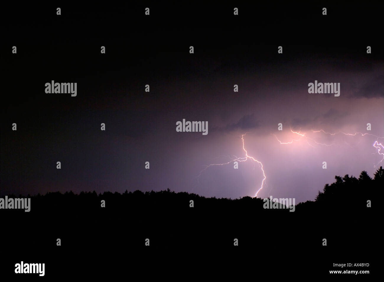 One big lightning bolt hi-res stock photography and images - Alamy