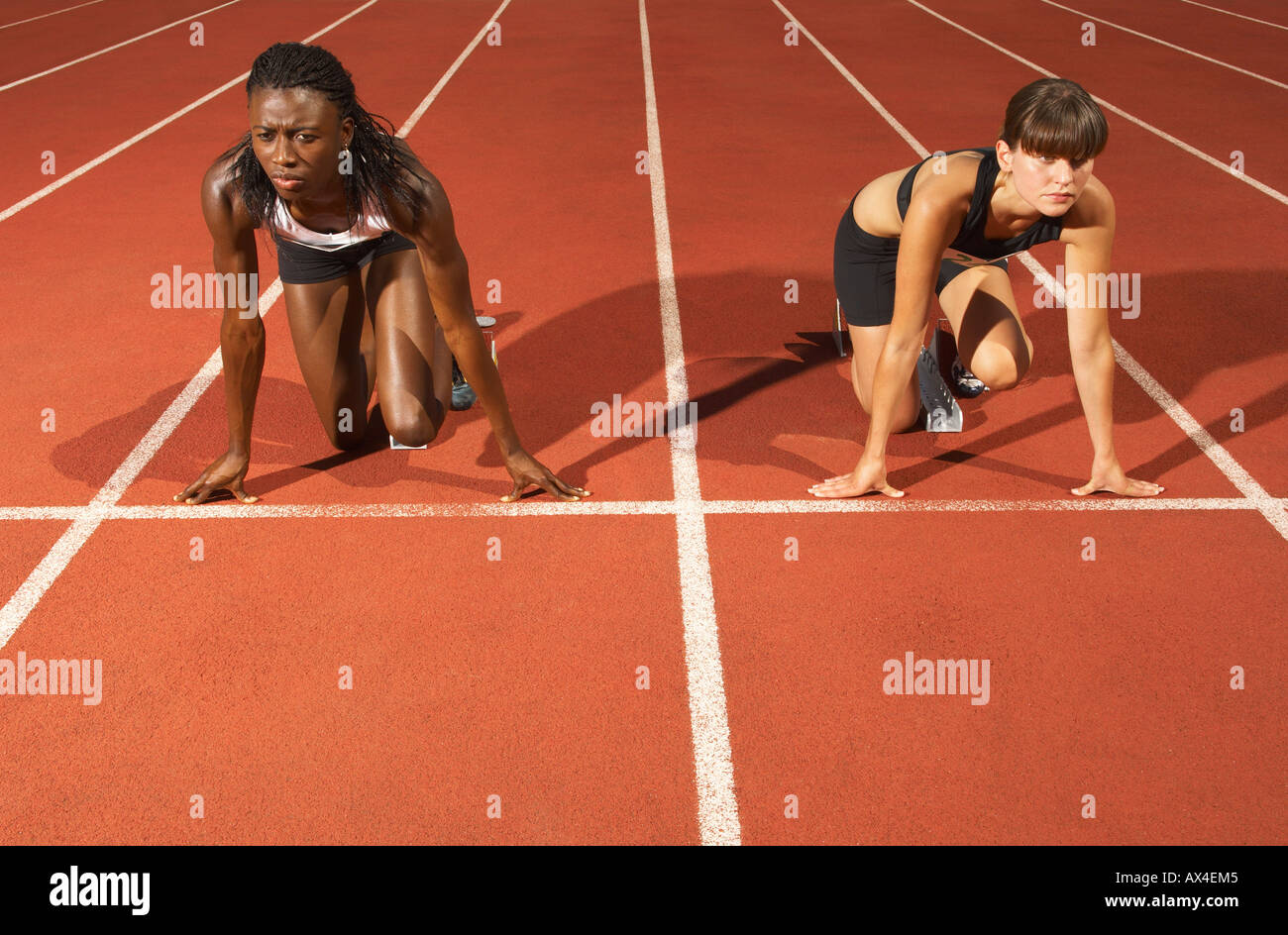 Women Track Race Start High Resolution Stock Photography and Images - Alamy