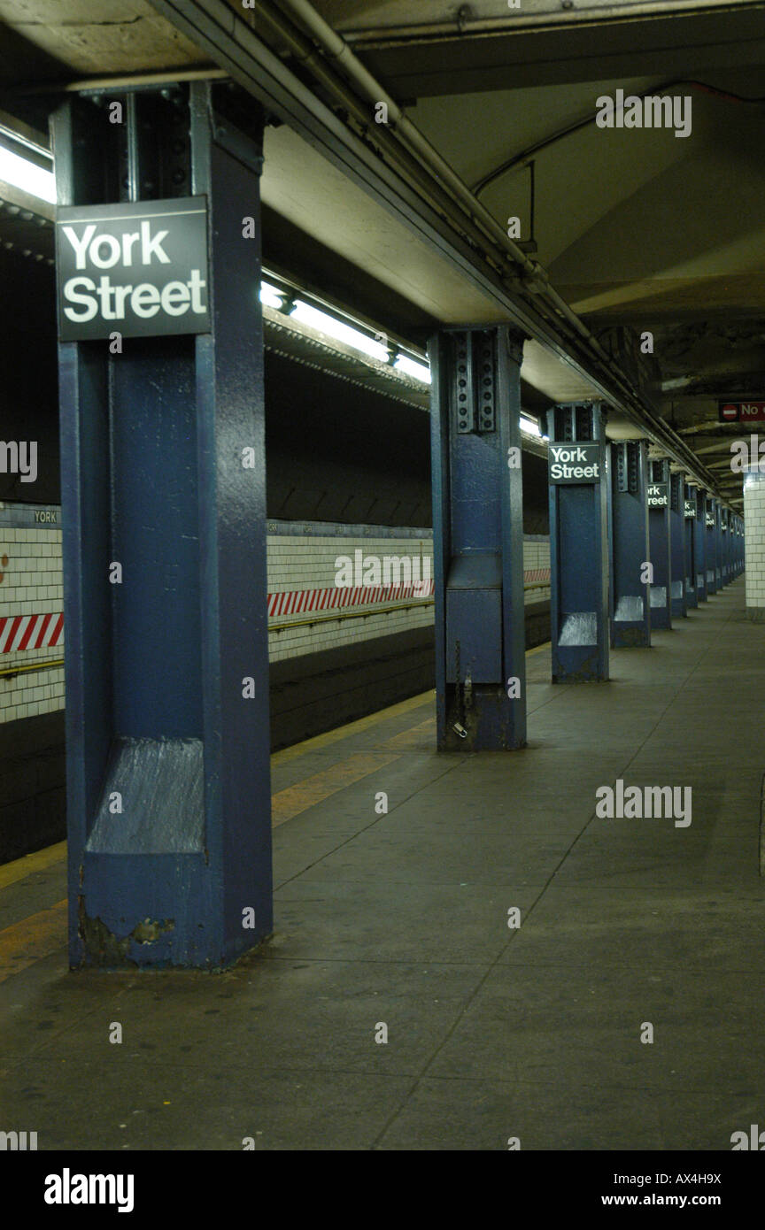 Subway New York USA Stock Photo - Alamy