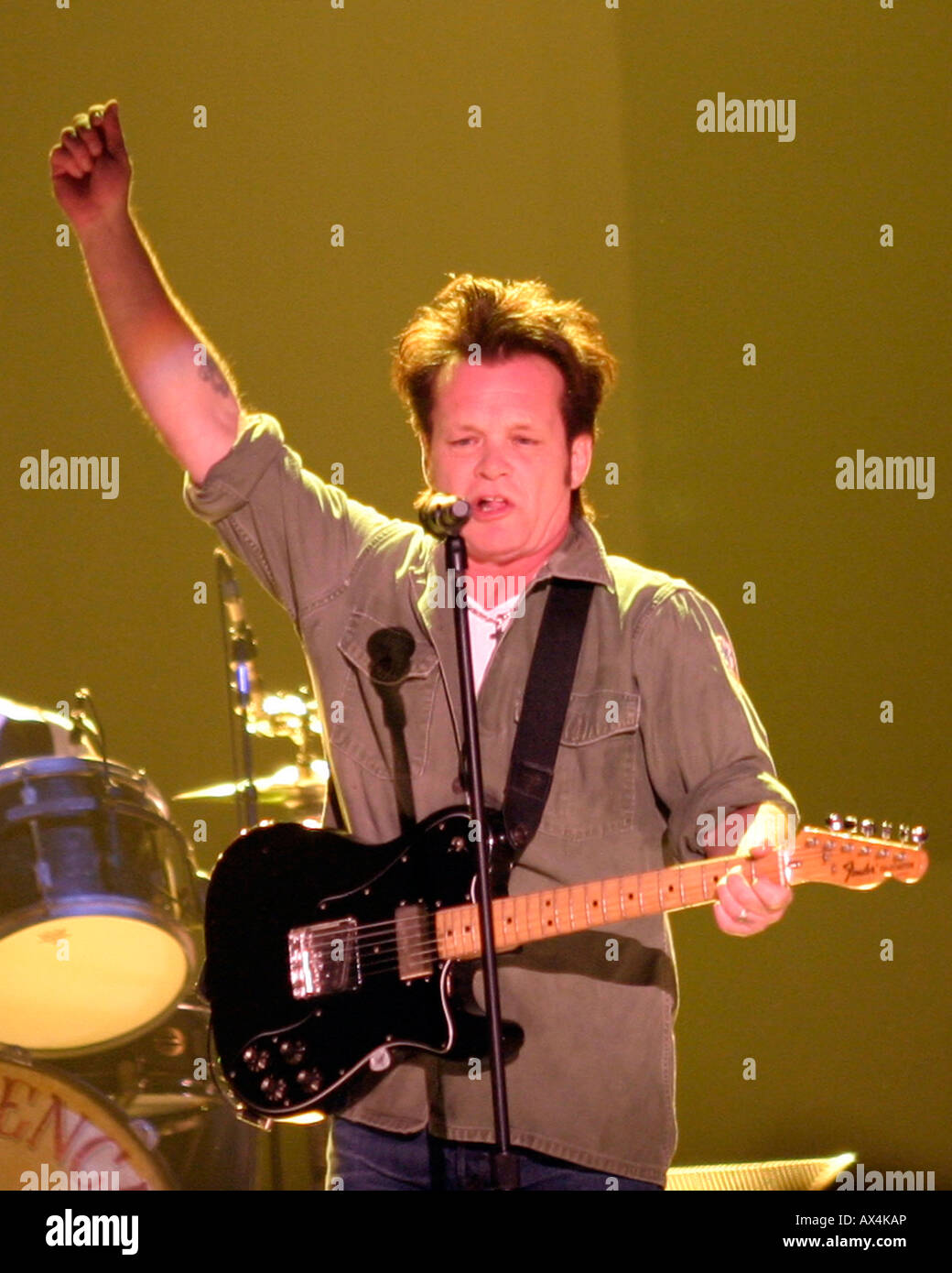 John Cougar Mellencamp performs during a concert Stock Photo - Alamy