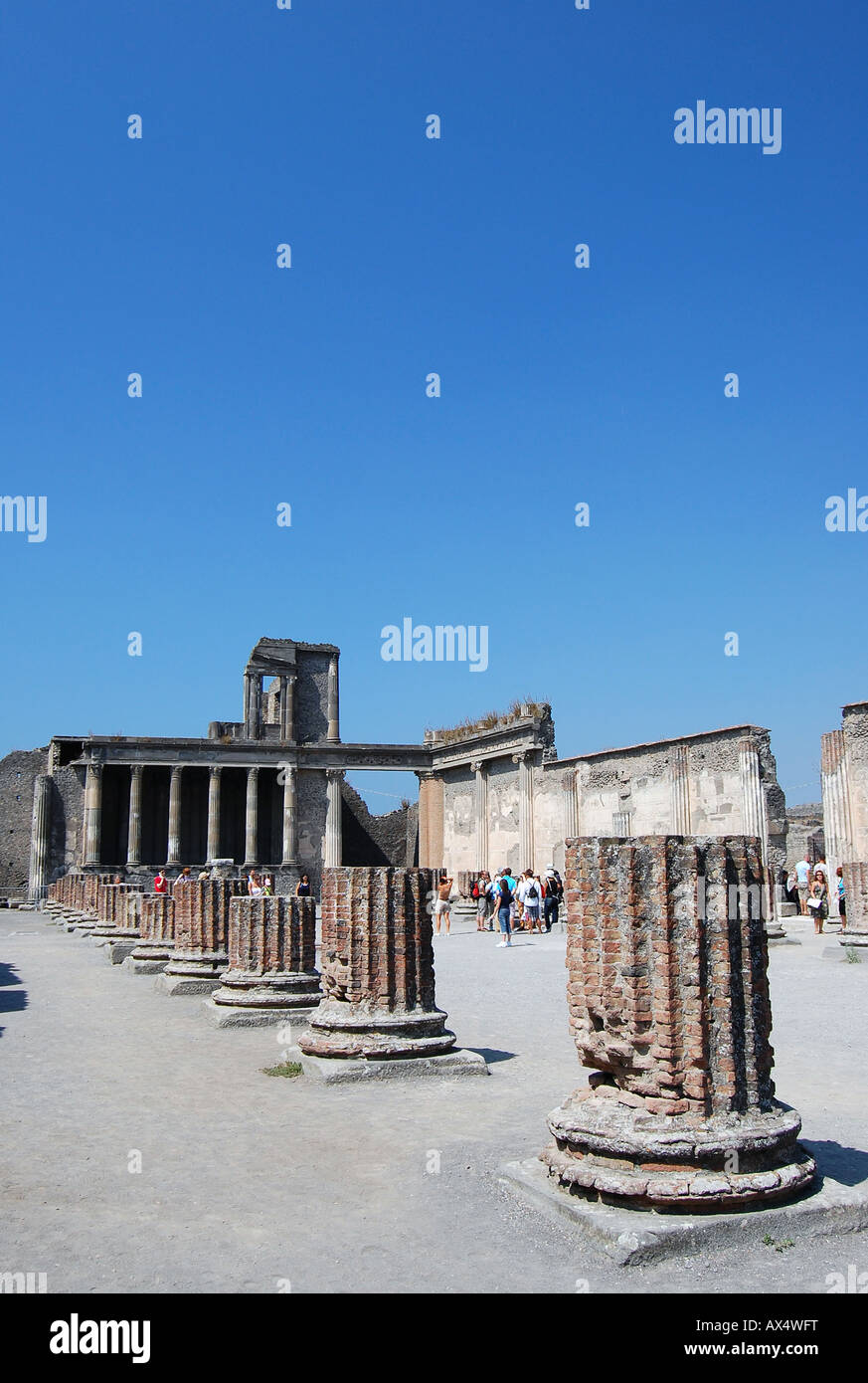 The Basilica in Pompeii, Italy Stock Photo Alamy