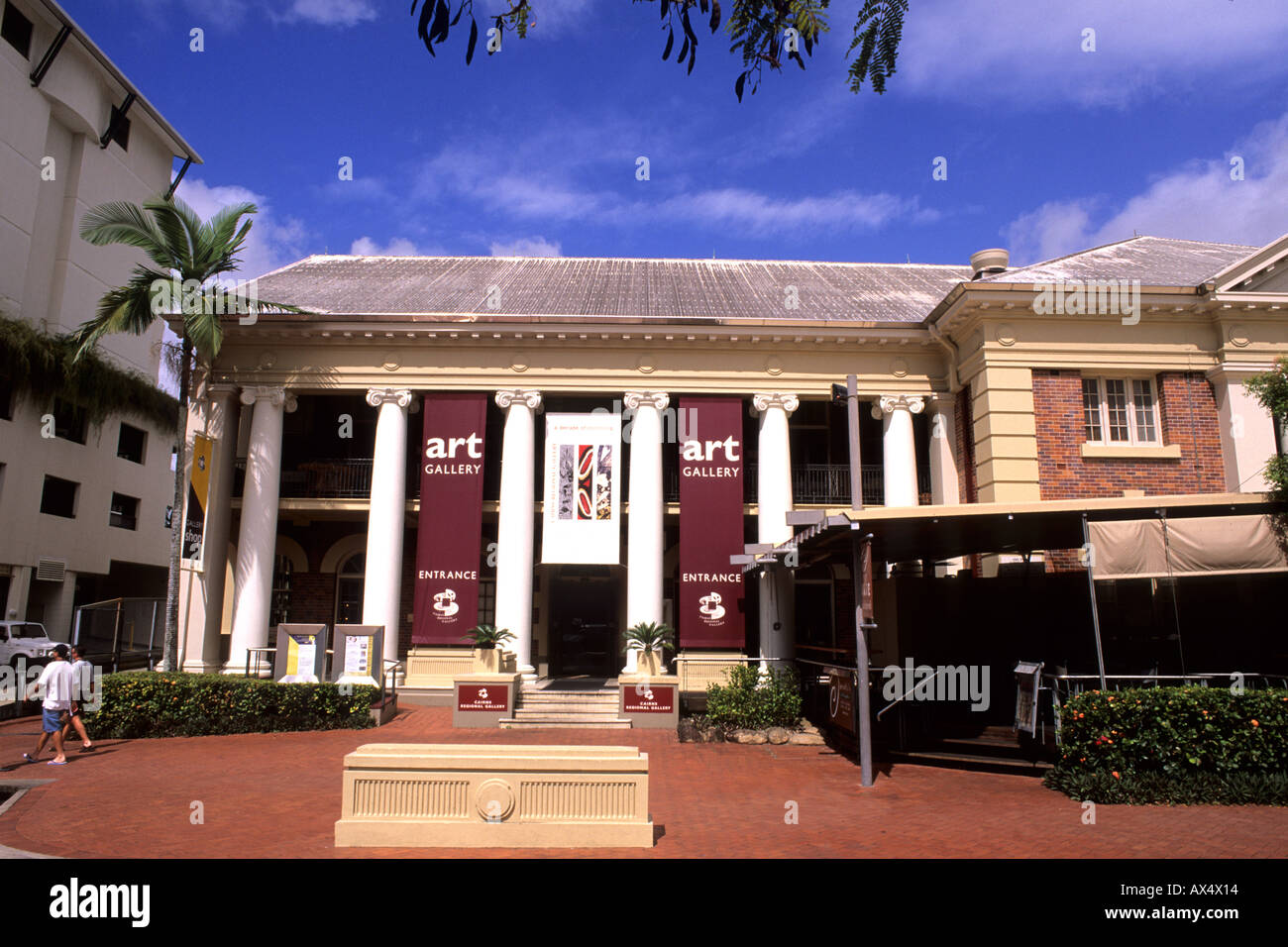 Downtown Art Gallery Museum in Cairns Australia Queensland Stock Photo