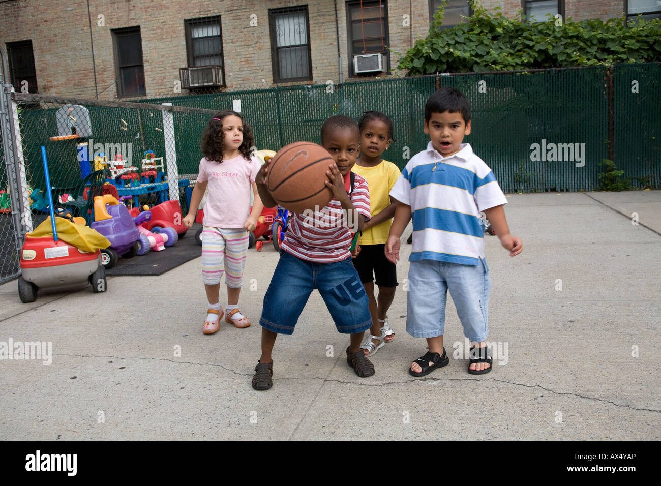 Multicultural childcare early learning center in Brooklyn New York