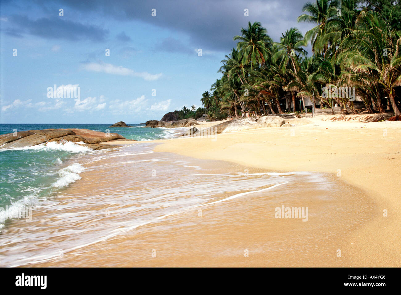 Hat Lamai beach on the island of Koh Samui in Thailand Stock Photo - Alamy
