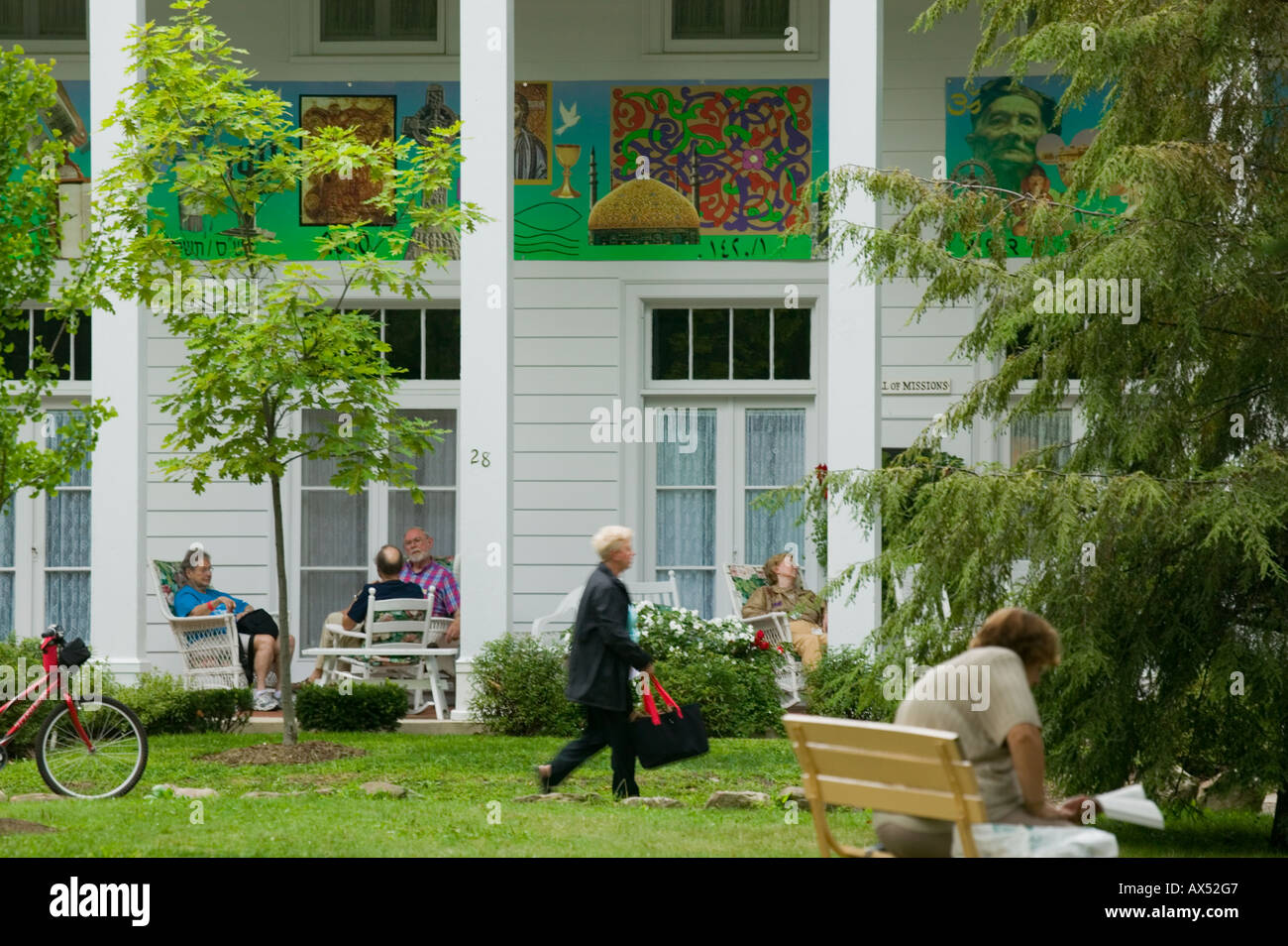 Chautauqua Institution Lake Chautauqua New York Stock Photo - Alamy