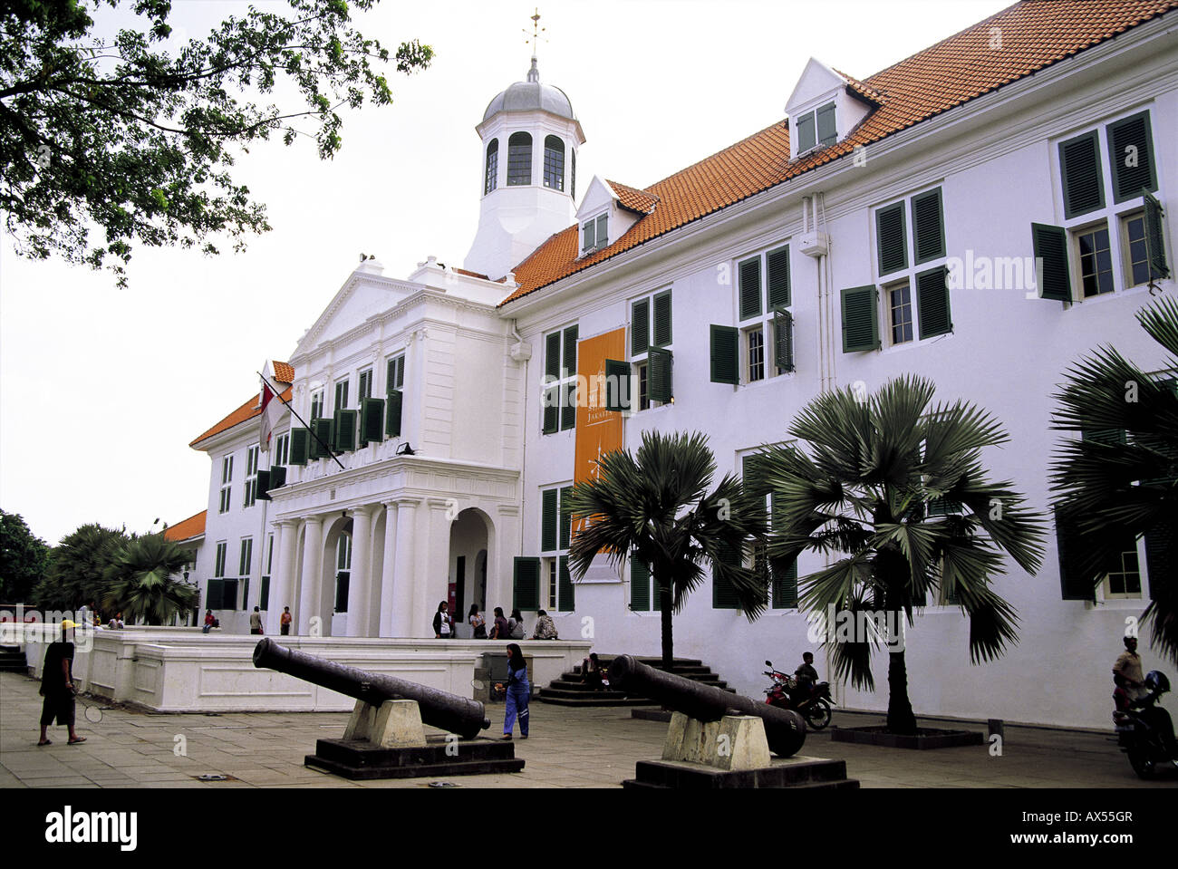 Jakarta History Museum Fatahillah Square Jakarta Indonesia Stock Photo