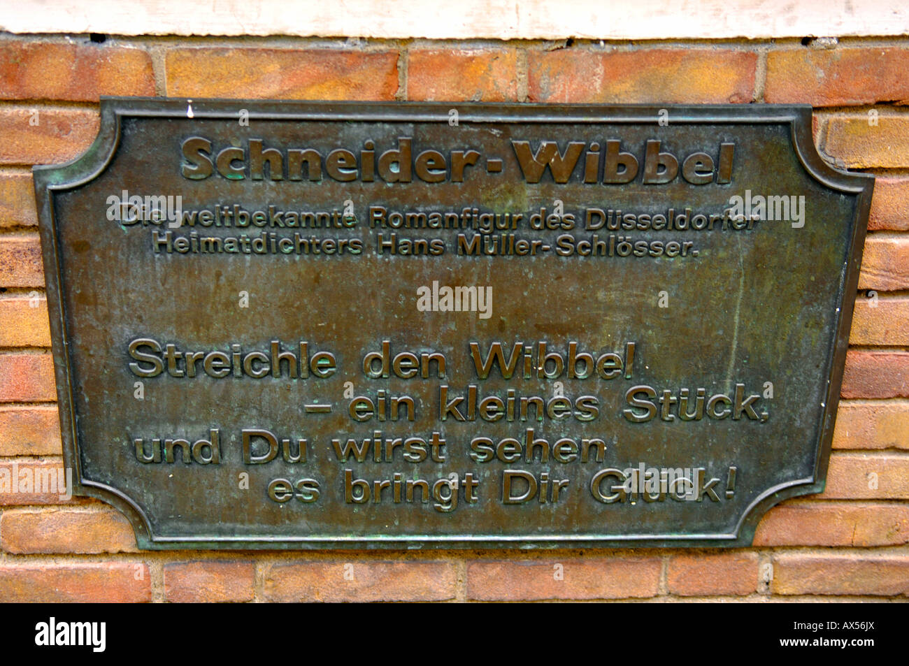 Plaque bronze d'occasion - Collection