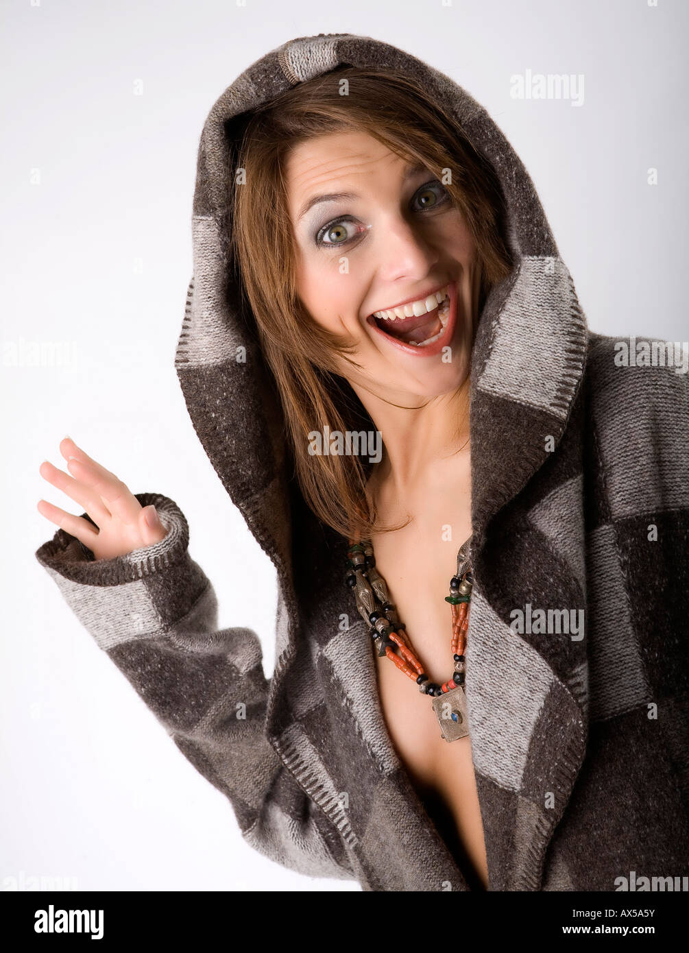 Happy young woman Stock Photo