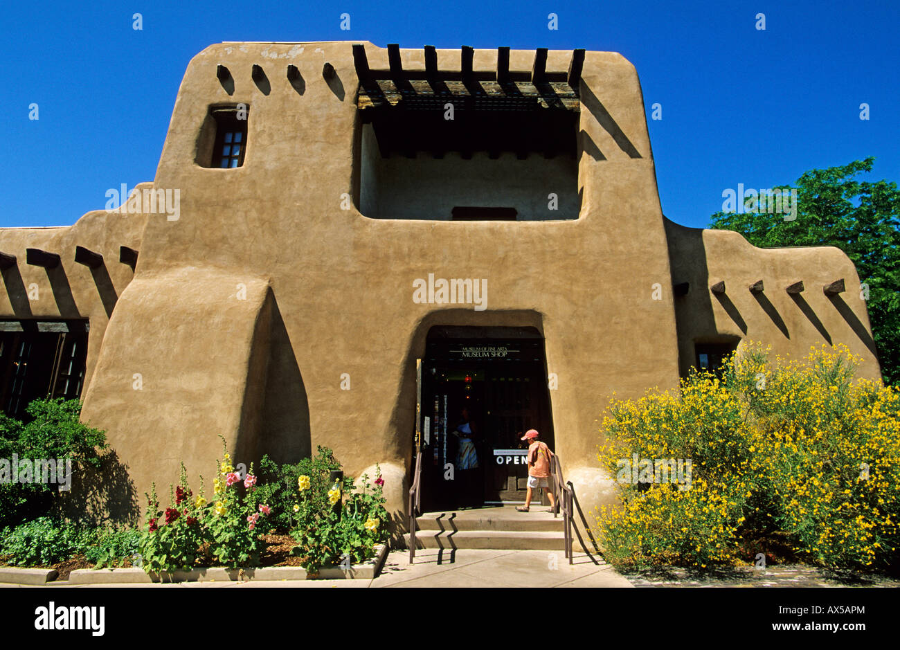 Museum of Fine Arts, Santa Fe, New Mexico, USA, America Stock Photo