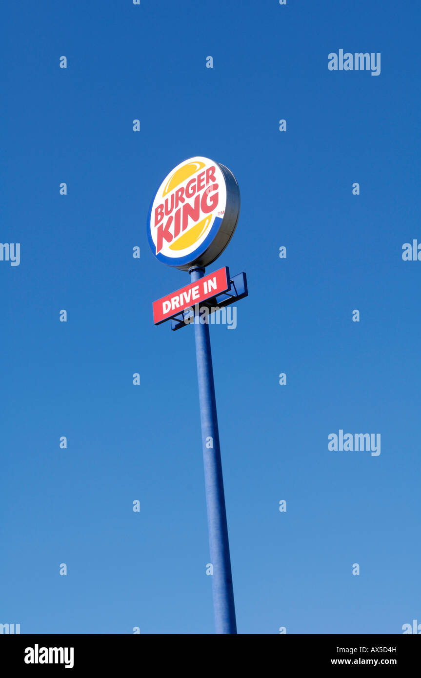 Burger King logo Stock Photo