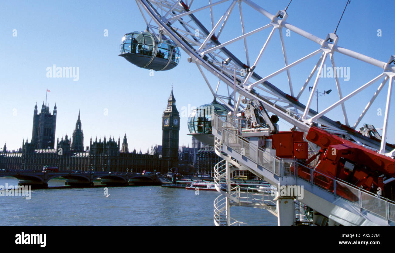 London In 2002 Photography of the London Eye taken by the official photographer to the ...