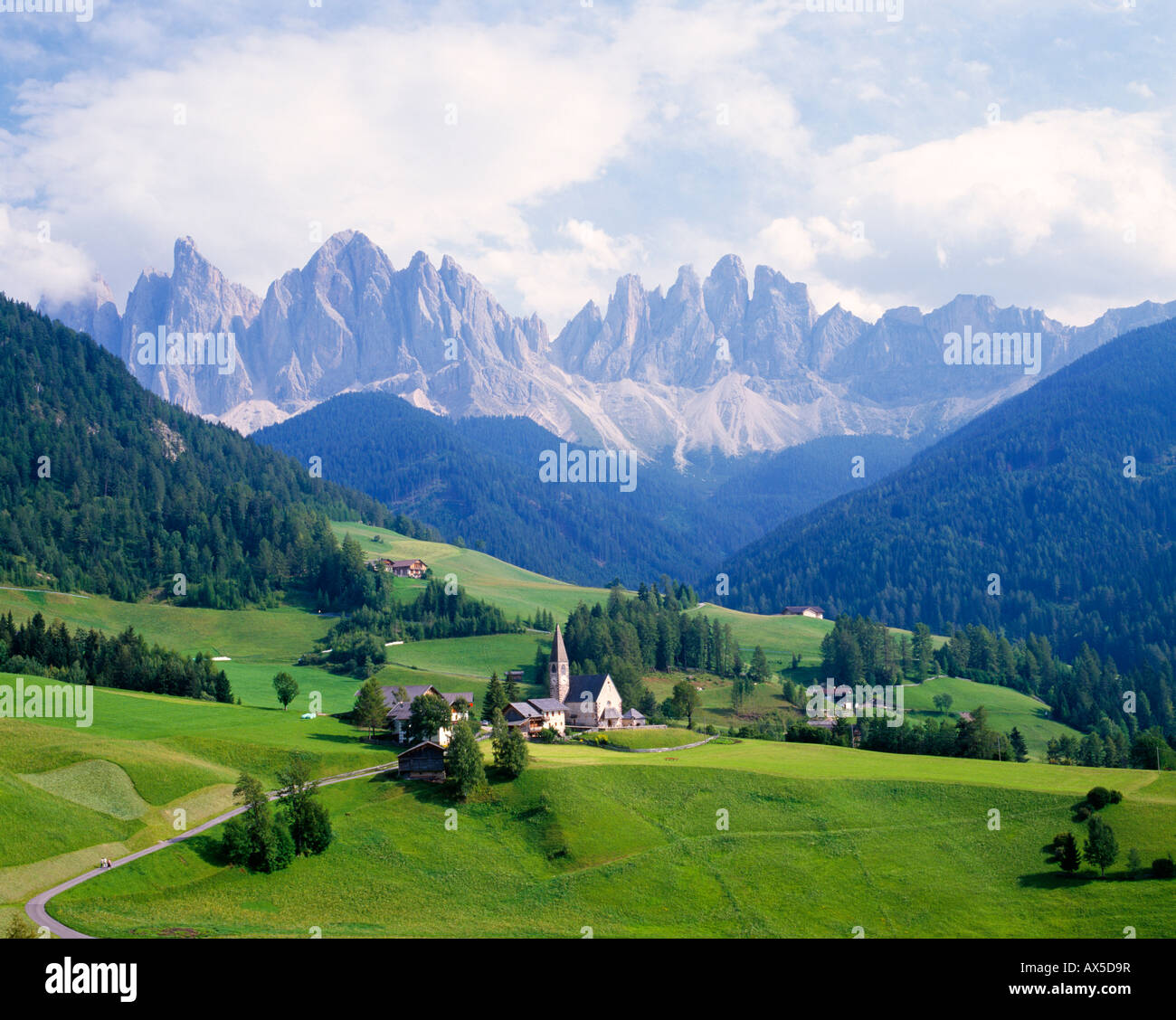 St. Magdalena, BolzanoBozen, Italy, Europe Stock Photo 16735042 Alamy