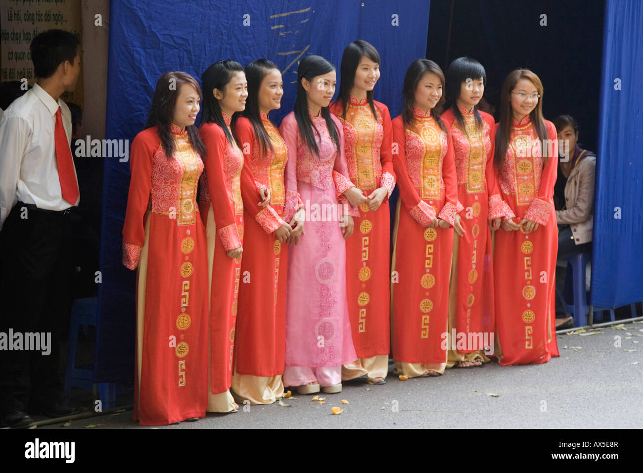 Vietnamese women, Vietnam, Asien Stock Photo