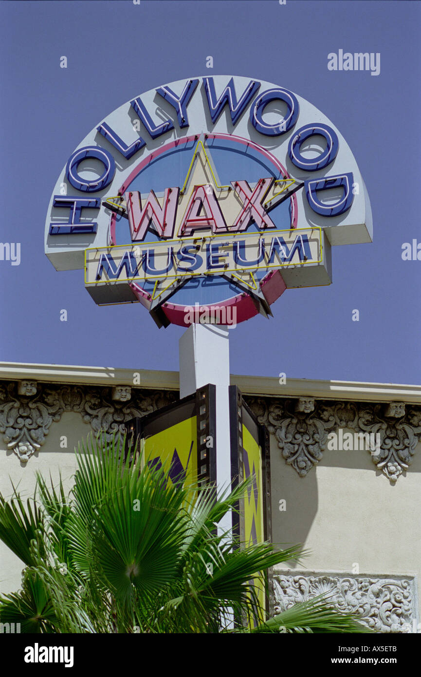 hollywood wax museum los angeles california Stock Photo Alamy