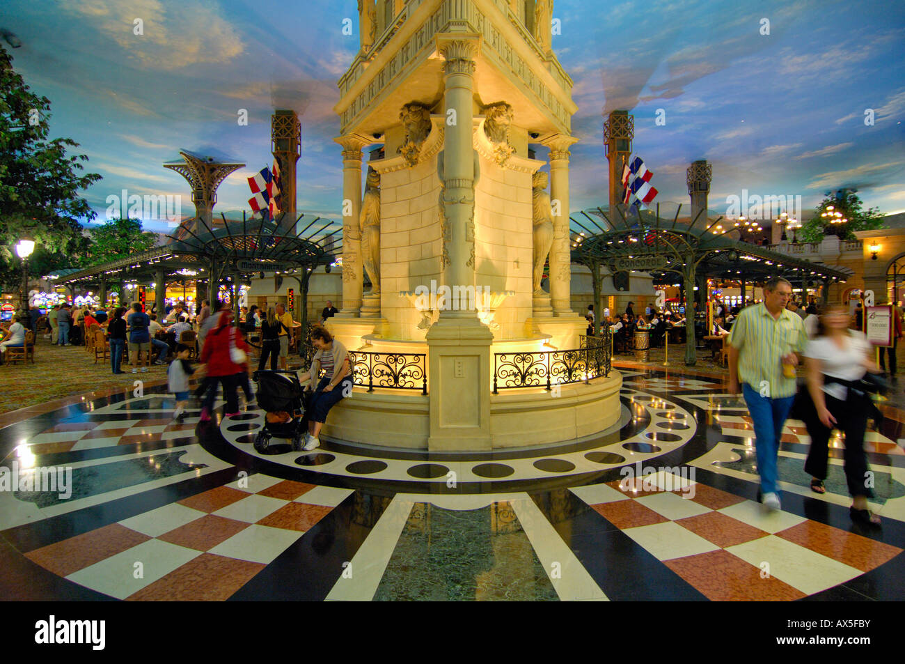 Interior view, Paris Las Vegas Hotel & Casino, Las Vegas Boulevard, Las  Vegas, Nevada, USA, North America Stock Photo - Alamy
