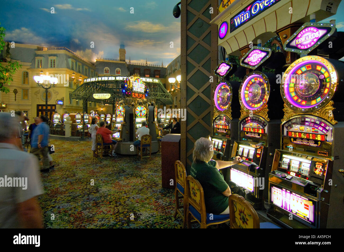 Slot machines inside paris las hi-res stock photography and images - Alamy