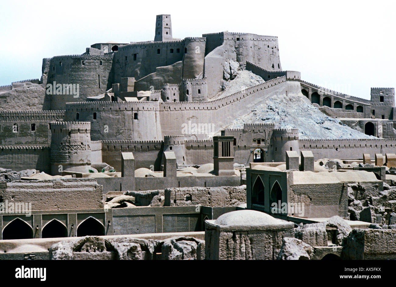 Citadel, Arg-é Bam, Bam, Iran Stock Photo