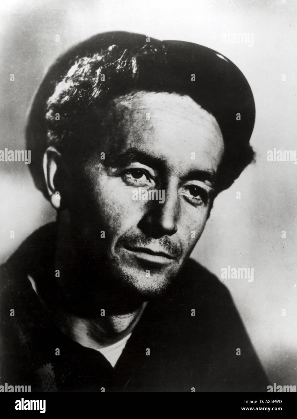 WOODY GUTHRIE  (1912-1967)US folk singer and songwriter Stock Photo