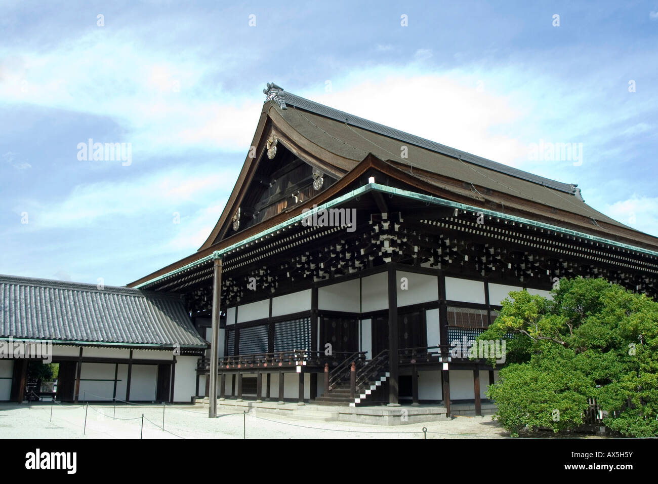 Imperial Palace Kyoto, Japan Stock Photo