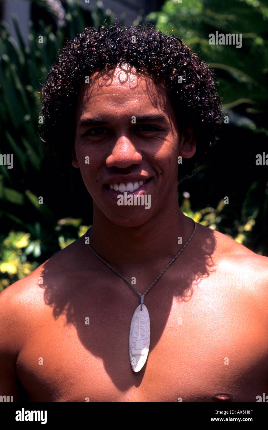 Polynesian Men Afro