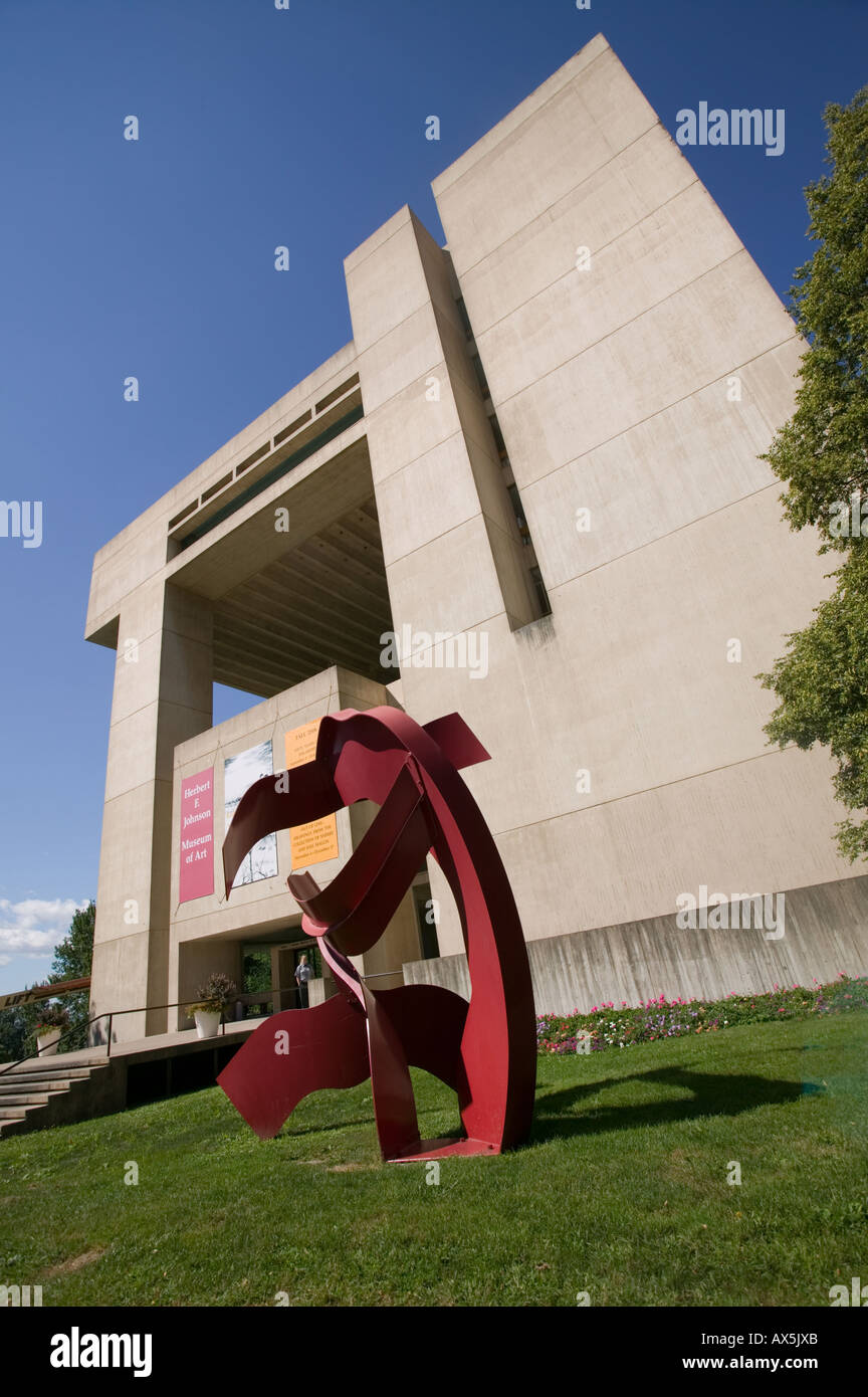 Herbert F Johnson Museum Of Art By I M Pei At Cornell University Ithaca ...