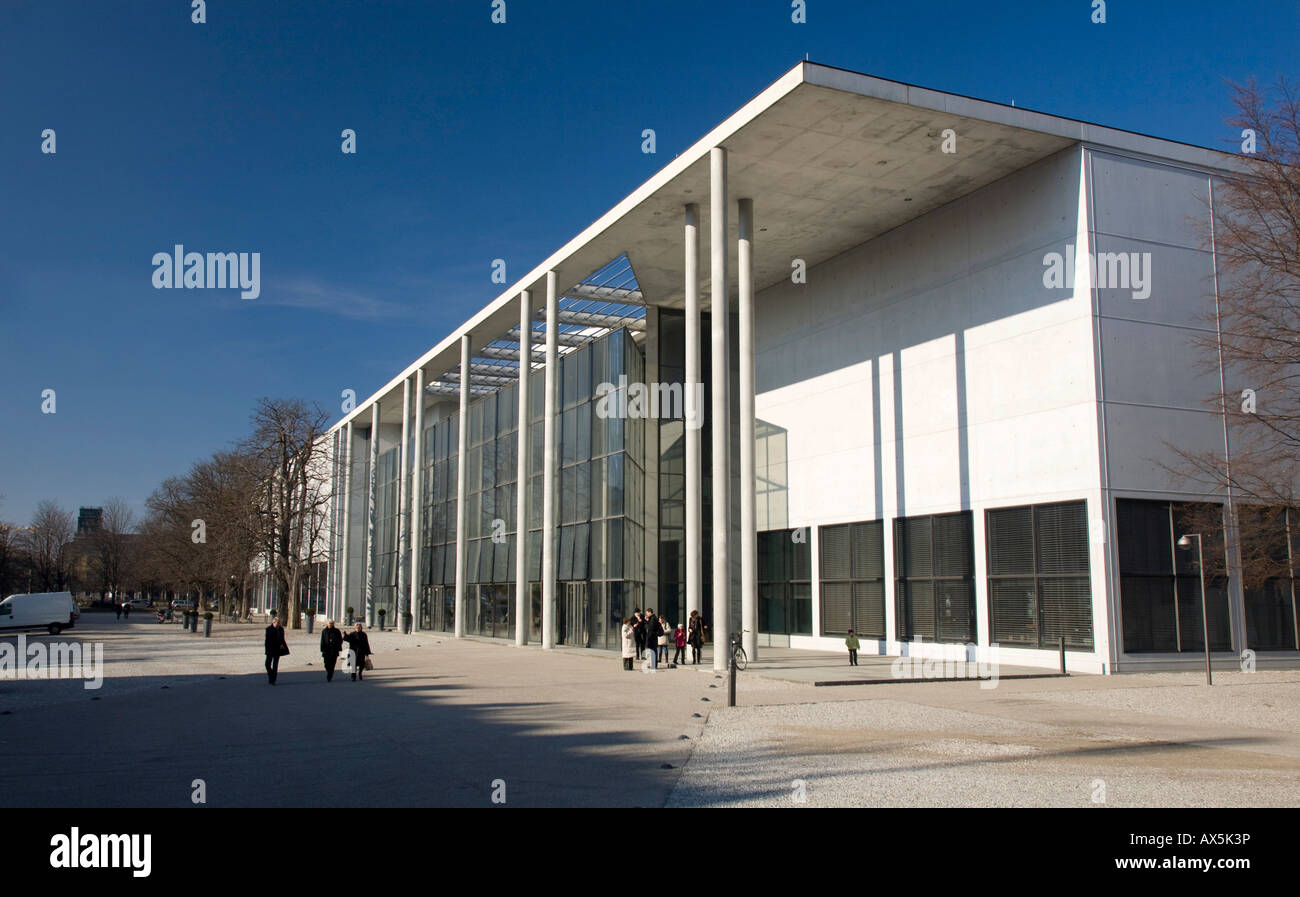 Pinakothek der Moderne, Munich, Bavaria, Germany Stock Photo