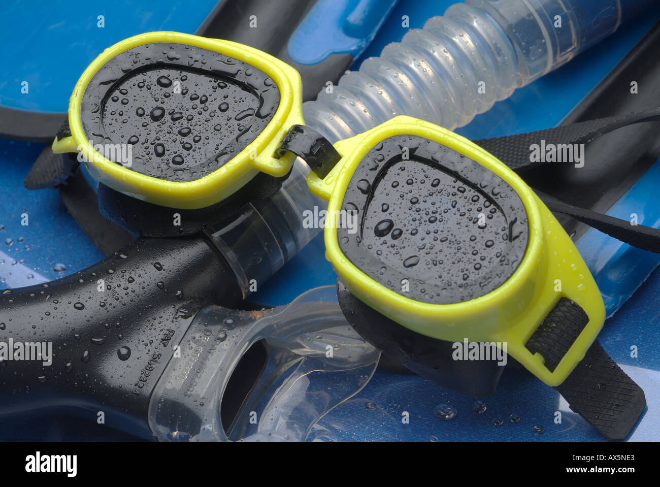 Snorkel and Goggles Stock Photo Alamy