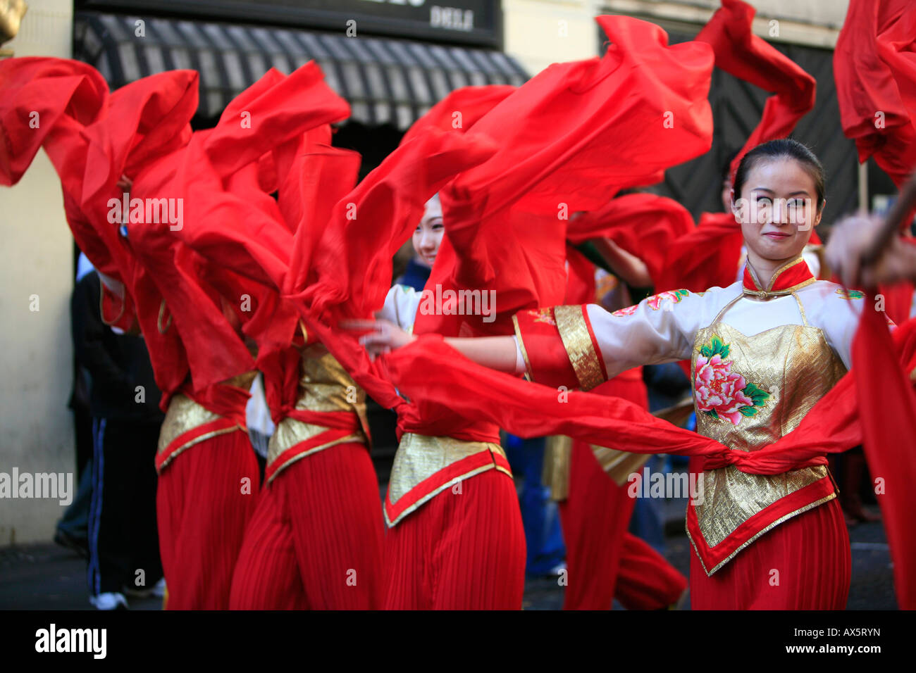 chinese new year procession route london