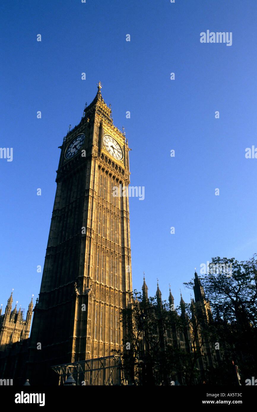 The world s most famous clock Big Ben in London England Stock Photo Alamy
